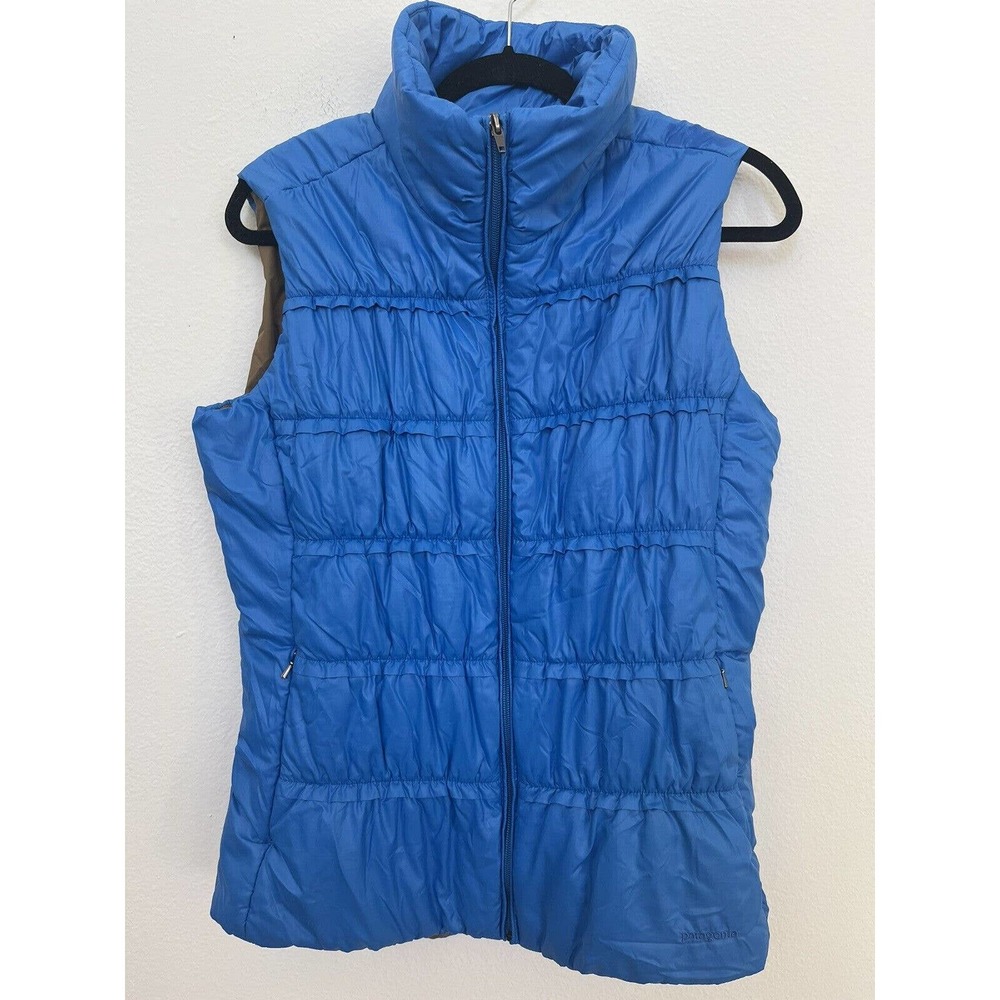 Patagonia Blue Puffer Vest
